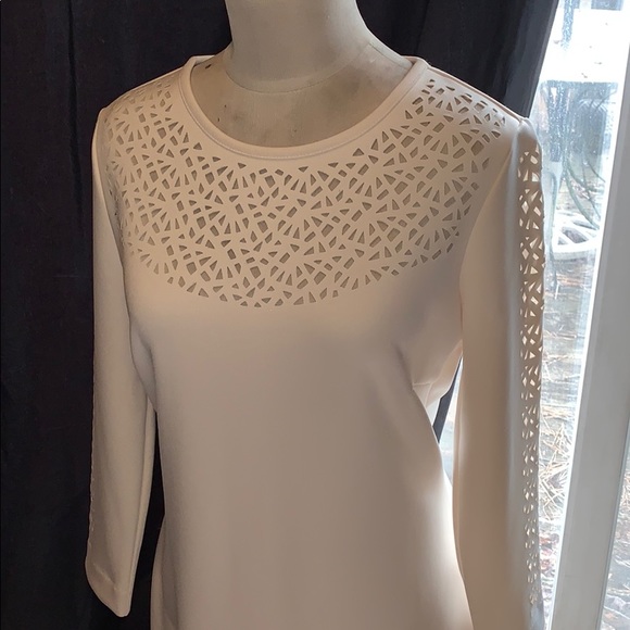 CALVIN KLEIN Lattice Dress - Picture 1 of 7